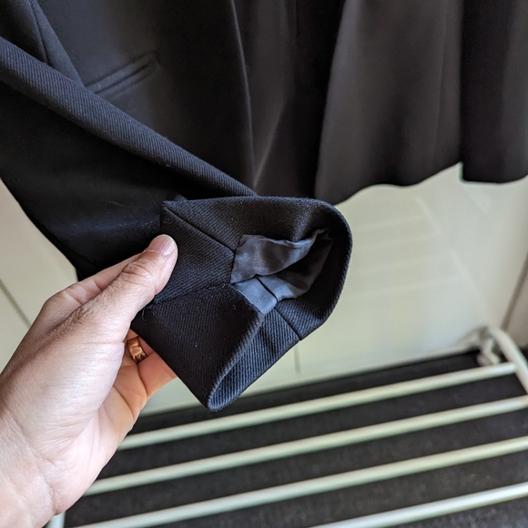 J Crew Black Blazer, Sz 4 - Picture 6 of 7